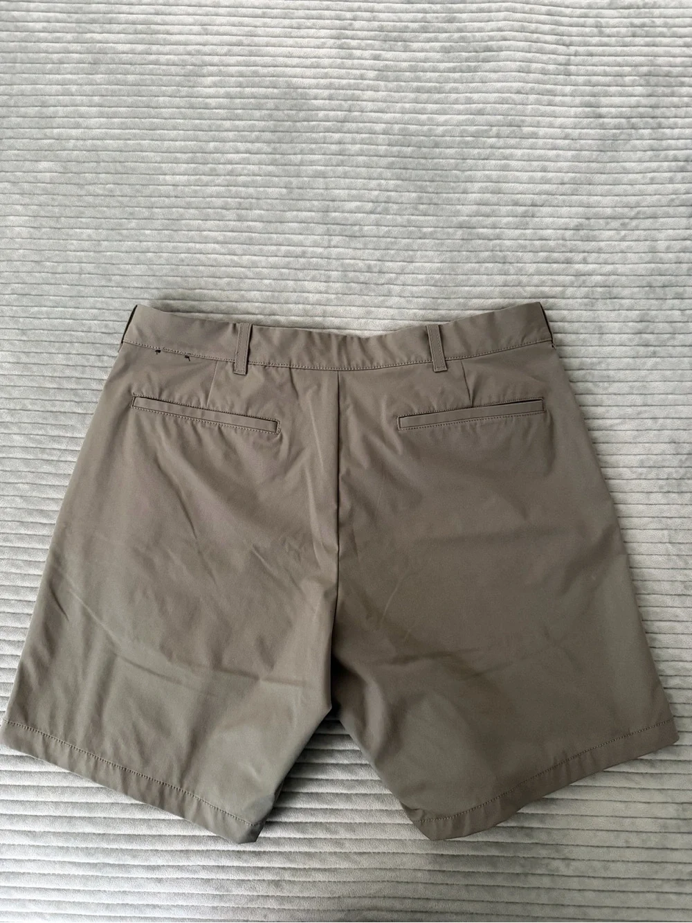 J. Crew Men’s Flat Front Shorts in Khaki
